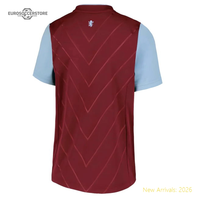 2022-2023 Aston Villa Home Match-ready Jersey Adidas Climacool