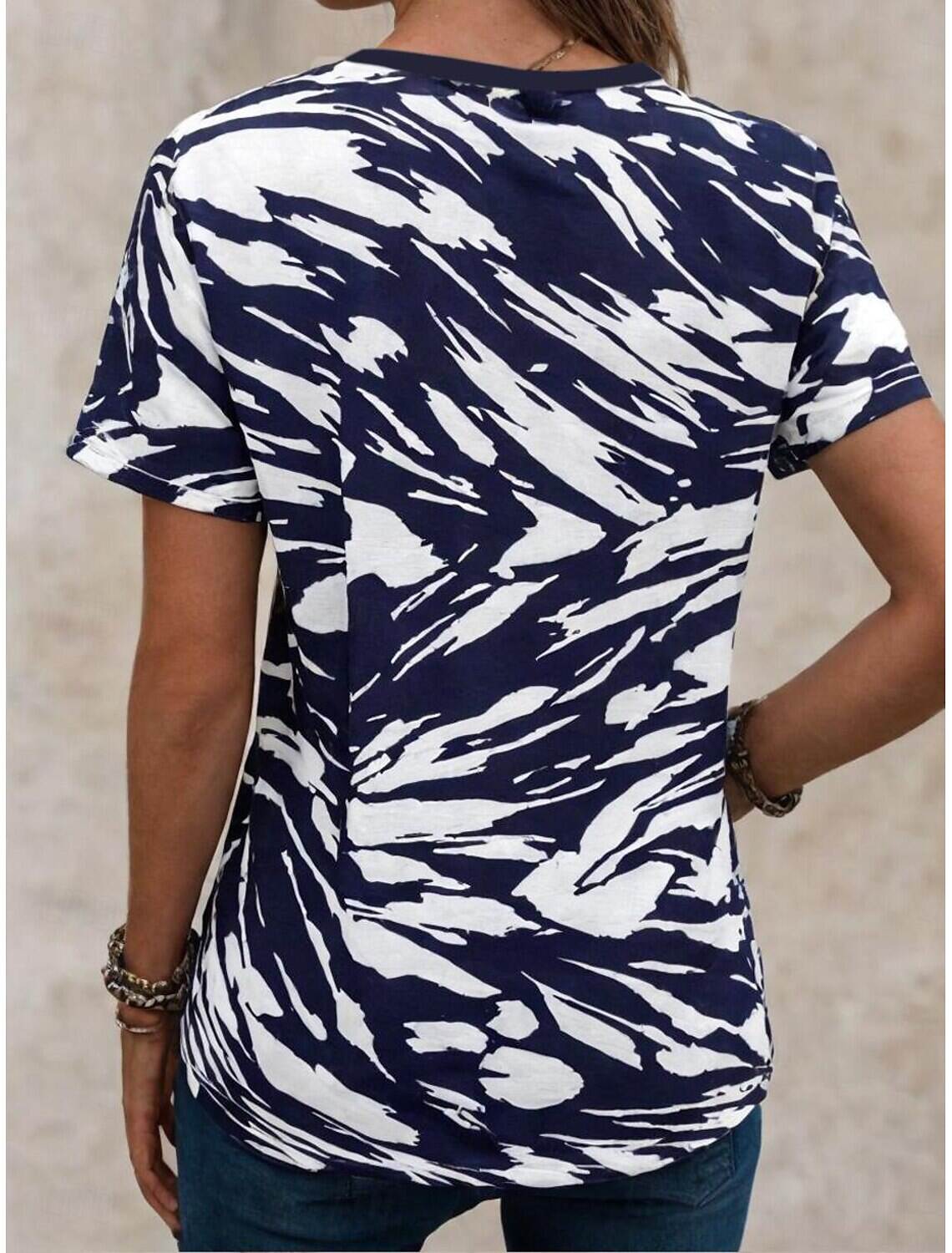 Women's Tank Top Flag Independence Day Sleeveless Sleeveless V Neck Daily Summer