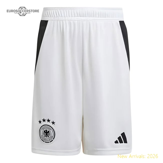 2024-2025 Germany Home Shorts (White) - Kids