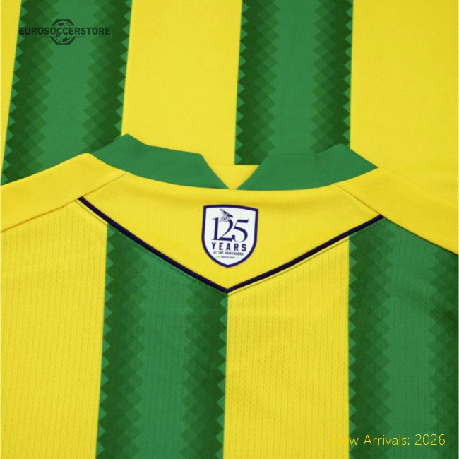 High-quality 2025-2026 West Bromwich Albion Wba Away Shirt