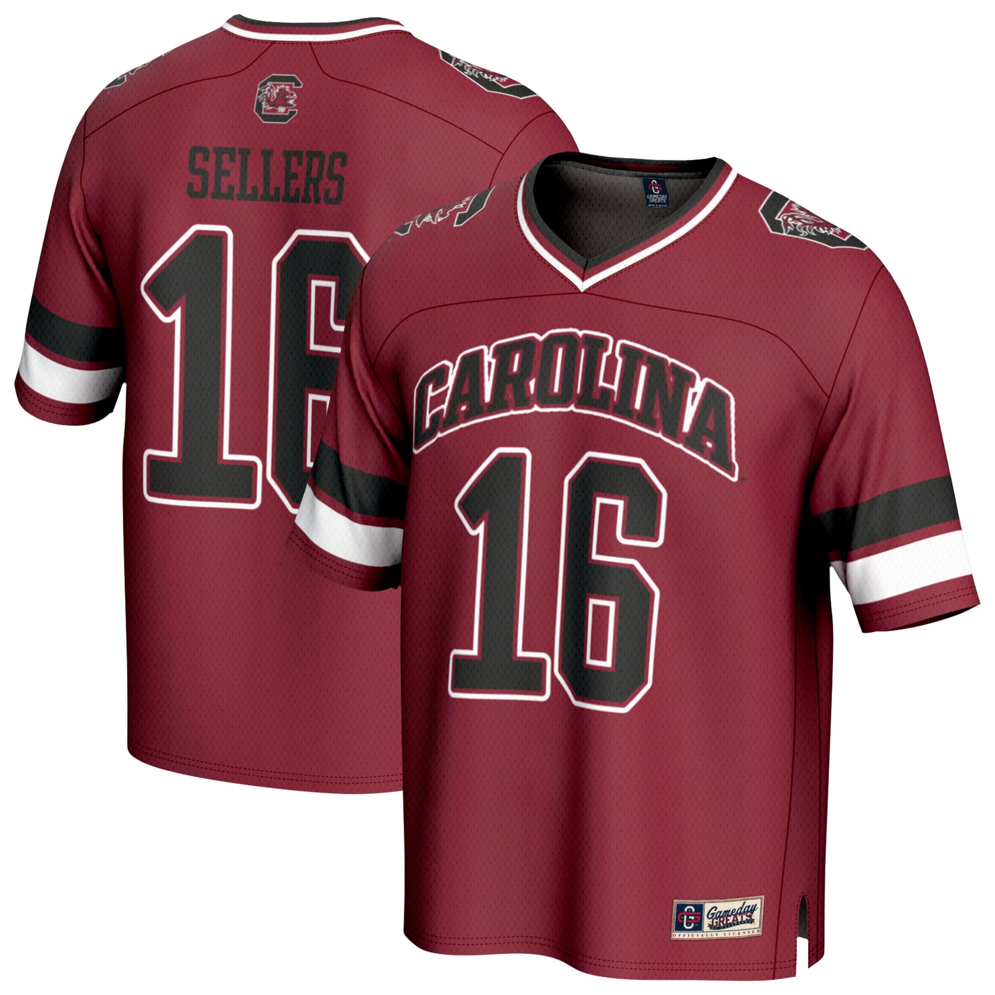 LaNorris Sellers South Carolina Gamecocks GameDay Greats Youth NIL Lightweight Football Player 2026 Season Football Jersey - Garnet