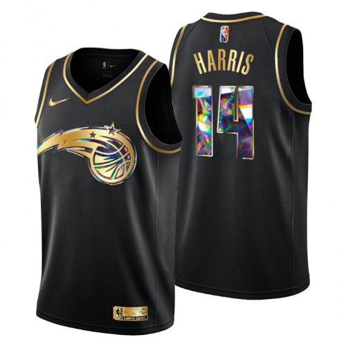 Black DEN Orlando Magic #14 Jersey Basketball Jersey NBA Fan Apparel