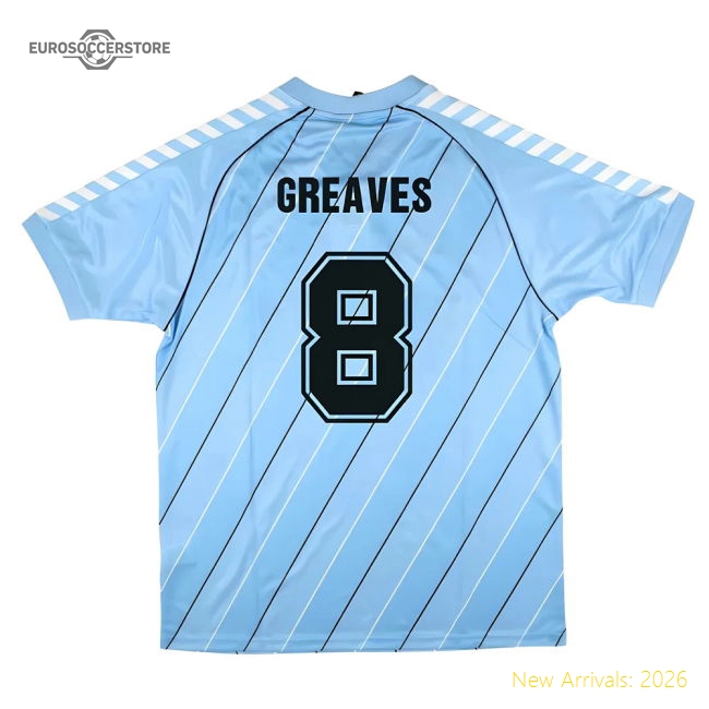 Premium Tottenham 1985/87 Retro Hummel Away Shirt (greaves 8)