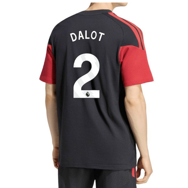 [LK] 2026-2027 Man Utd Tiro Training Tee (Black) (Dalot 2)