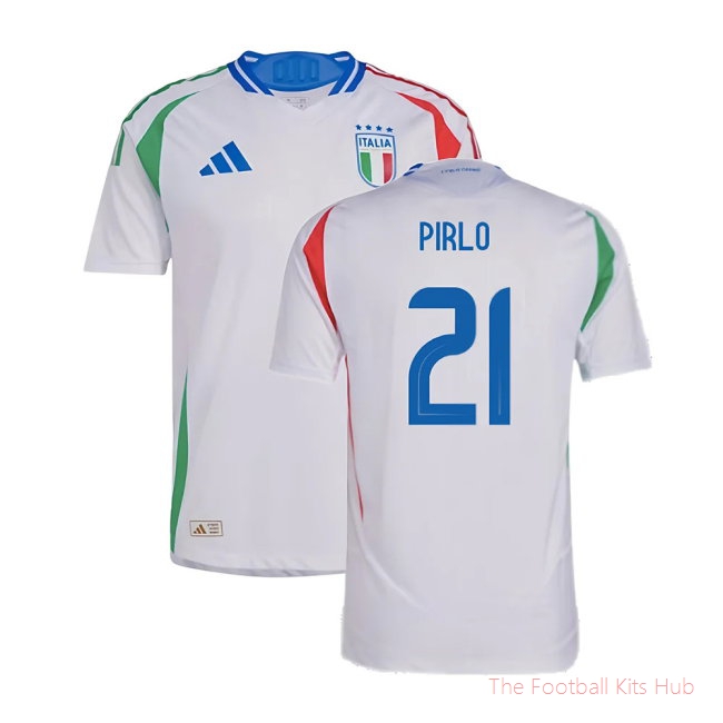 2024-2025 Italy Authentic Away Shirt (PIRLO 21)