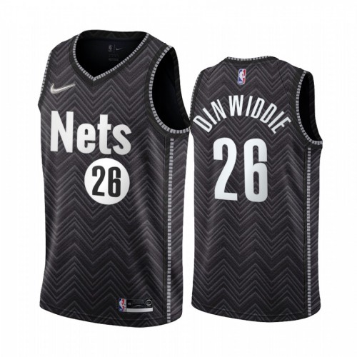 Nets Black Brooklyn Nets #26 Jersey - Economical Game Day Wear