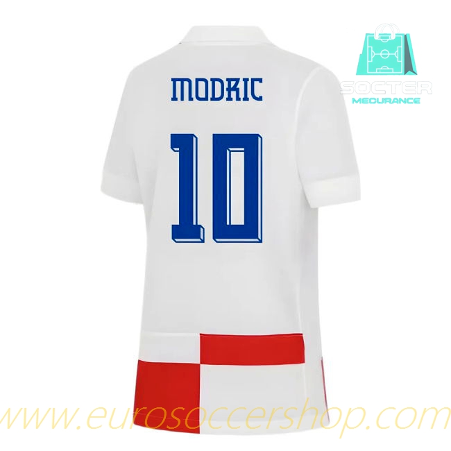 2024/25 Campaign Match Quality Croatia Home Kit Kids Edition (Modric 10)