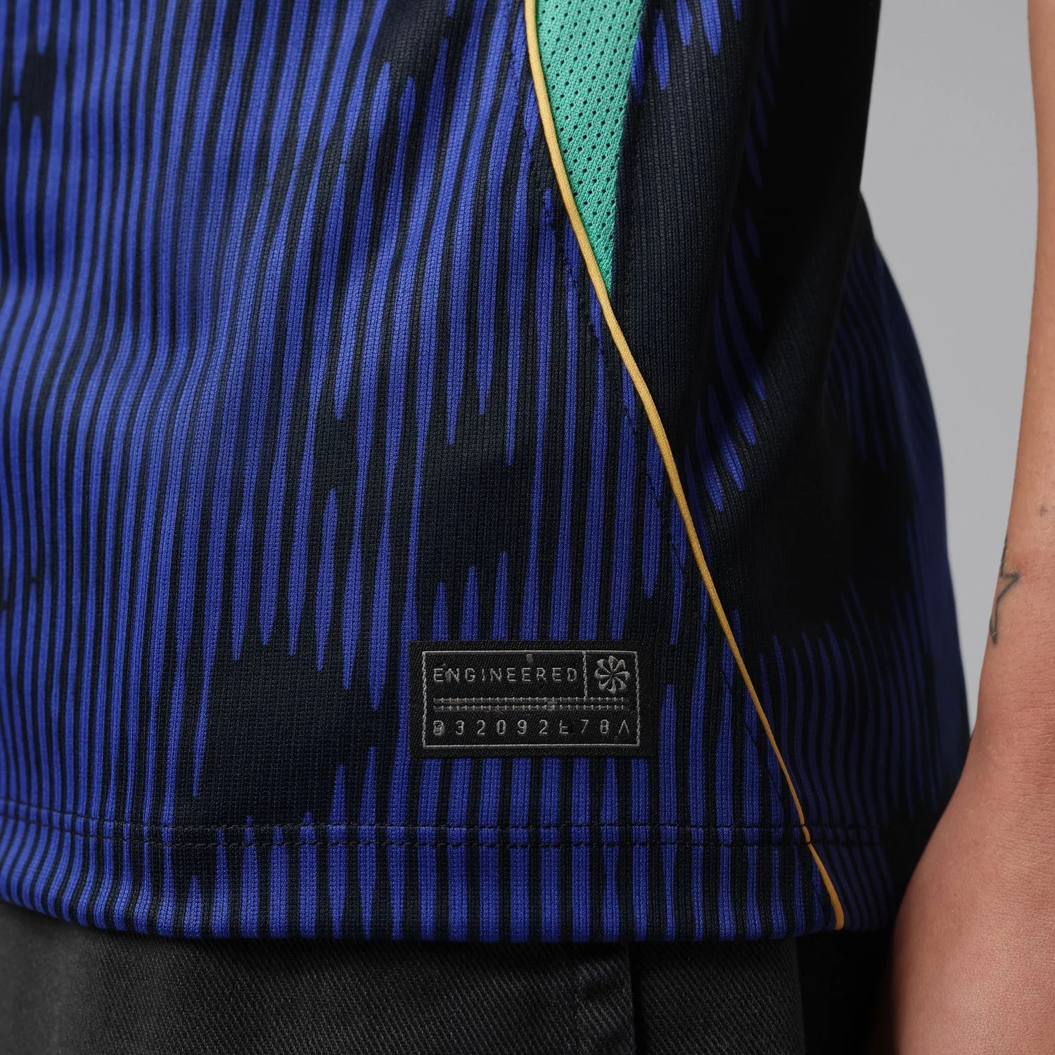 Brazil 2026 Away Women's Jersey - Poison Dart Blue Fan Kit