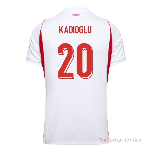 Replica Turkey 2026-2027 Away Shirt (Kids) (Kadioglu 20)