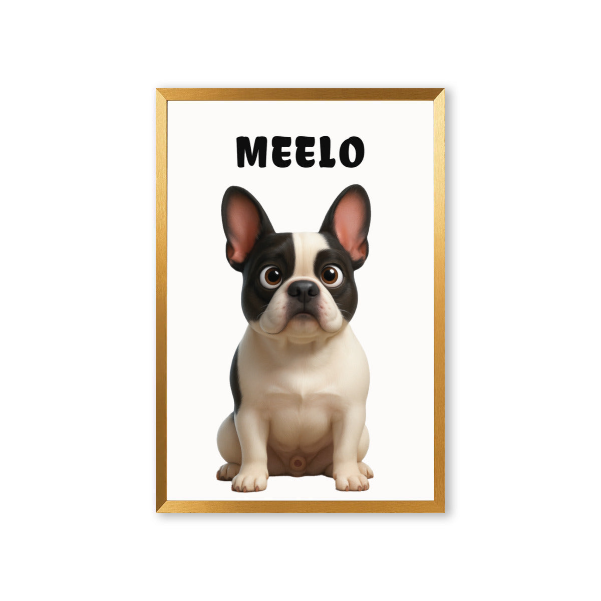 Personalized Vertical Framed Poster • Wall Decoration Pet Owner Apparel