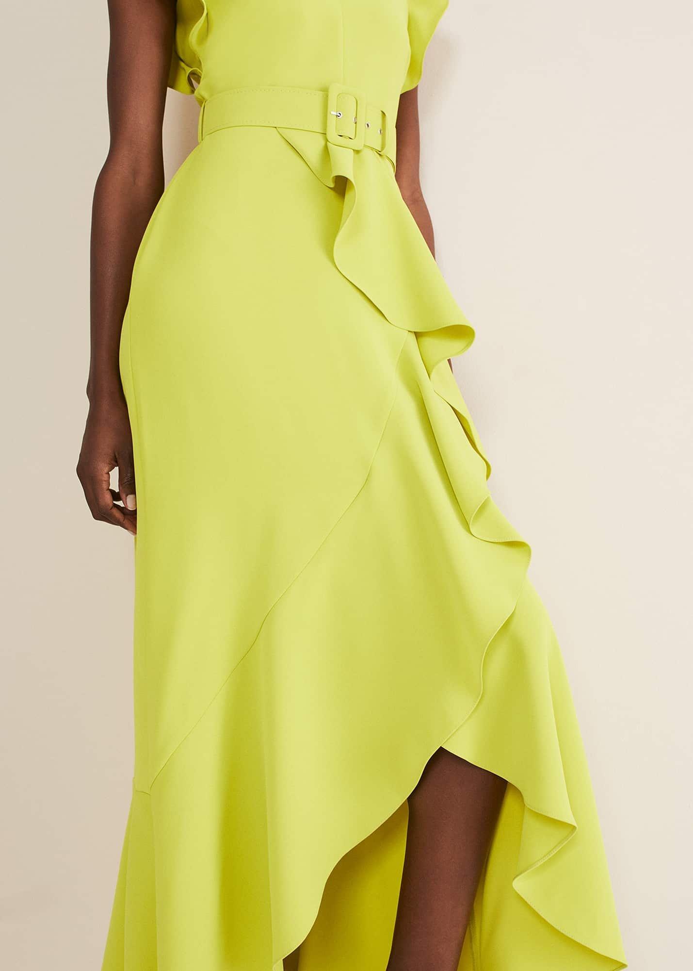 Phoebe Frill Maxi Dress