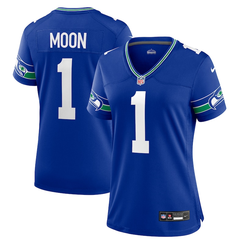 None Warren Moon Seattle Seahawks Budget-Friendly Game Jersey