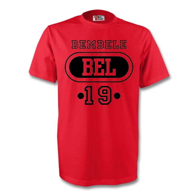 Premium Moussa Dembele Belgium Cup Kit Breathable Premium Championship