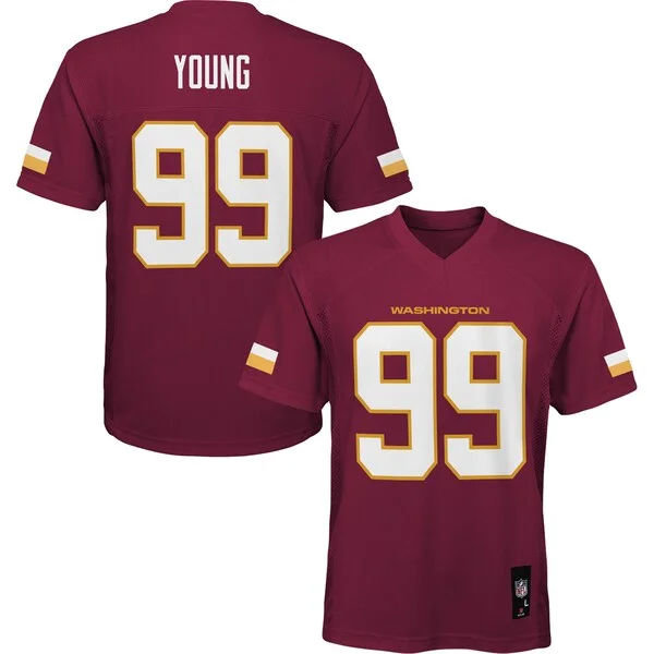 Performance None Replica Jersey - Premium Burgundy NFL Fan Jersey |...
