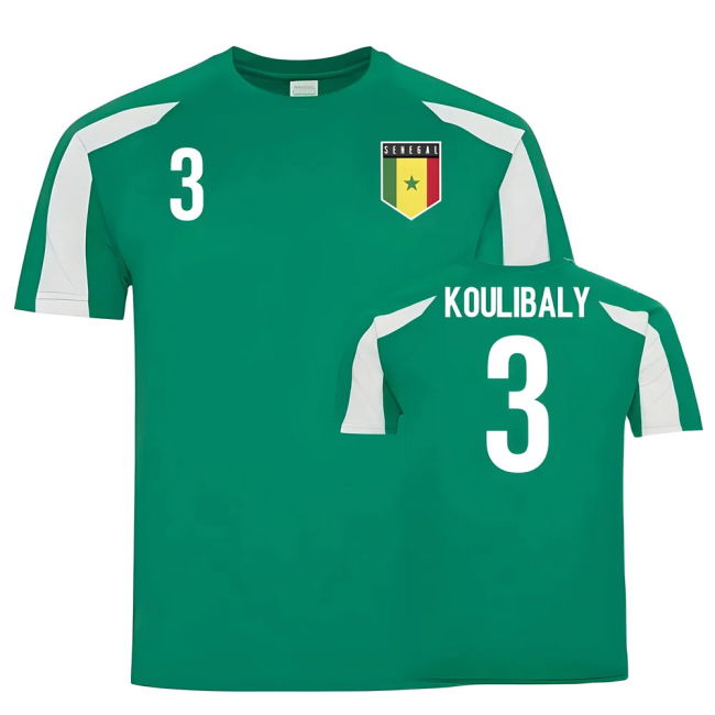 Limited-Edition Senegal Sports Training Jerseys (Koulibaly 3)