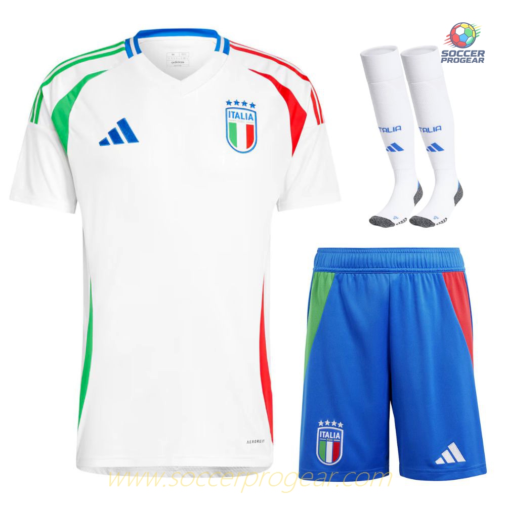 Italy Away Kids Football Kit Football Jersey 2024-2025 Collection Season