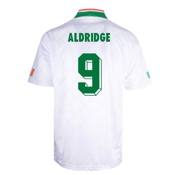 [JED] 1994 Ireland World Cup Away shirt (Aldridge 9)
