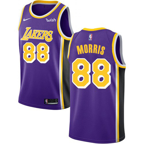 Official LA Lakers #88 Markieff Morris 2024 Statement NBA Swingman