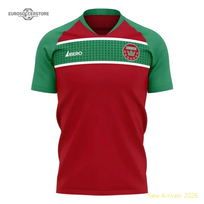 Elite Morocco National Team 2025-2026 Home Concept Football Kit (li