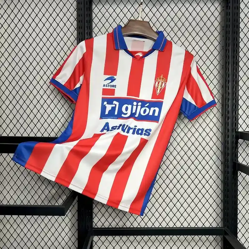 Cheap 2001-2002 Sporting de Gijón Jersey retro kit