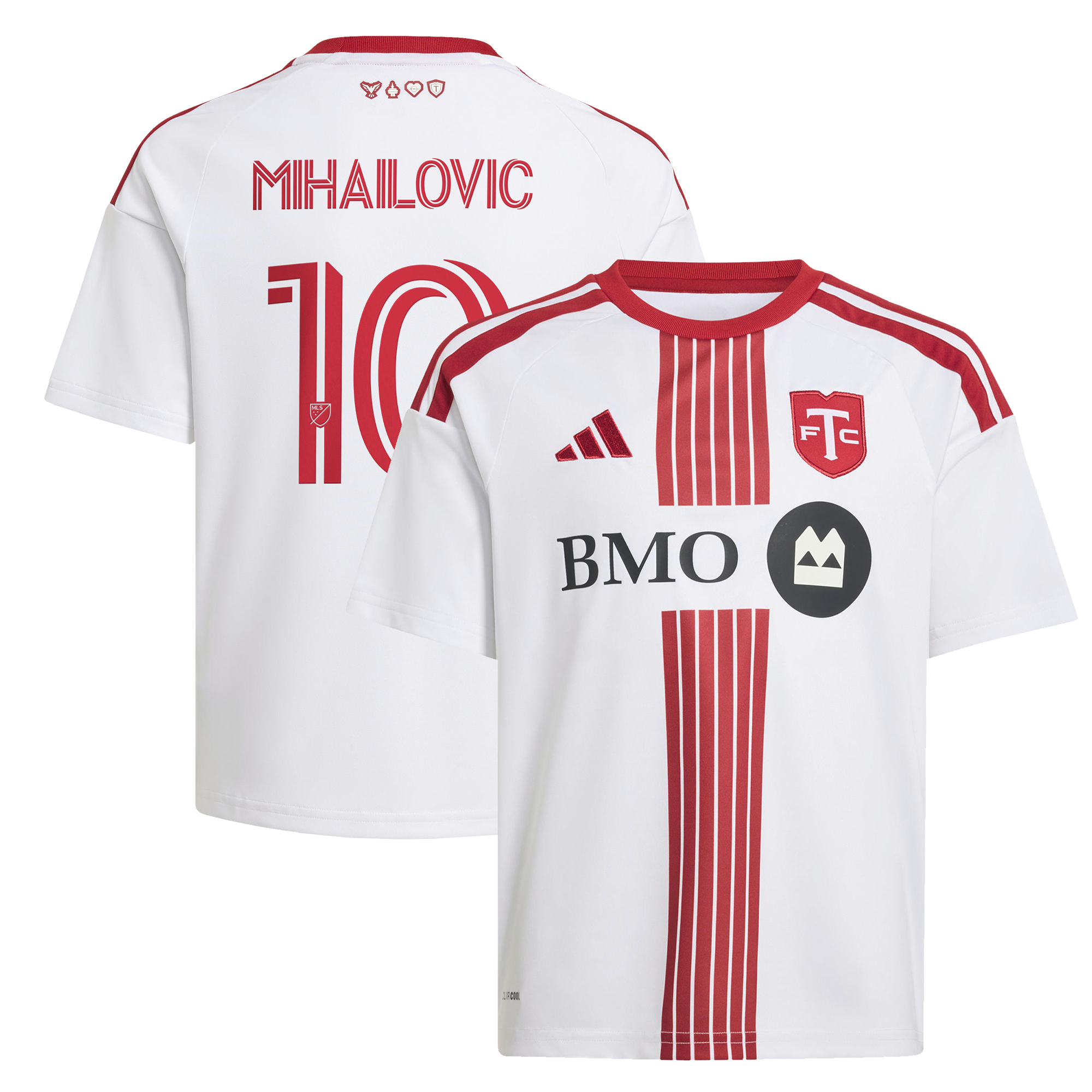 [SJH] Djordje Mihailovic Toronto FC Youth 2026 Winter Kit Replica Jersey - White