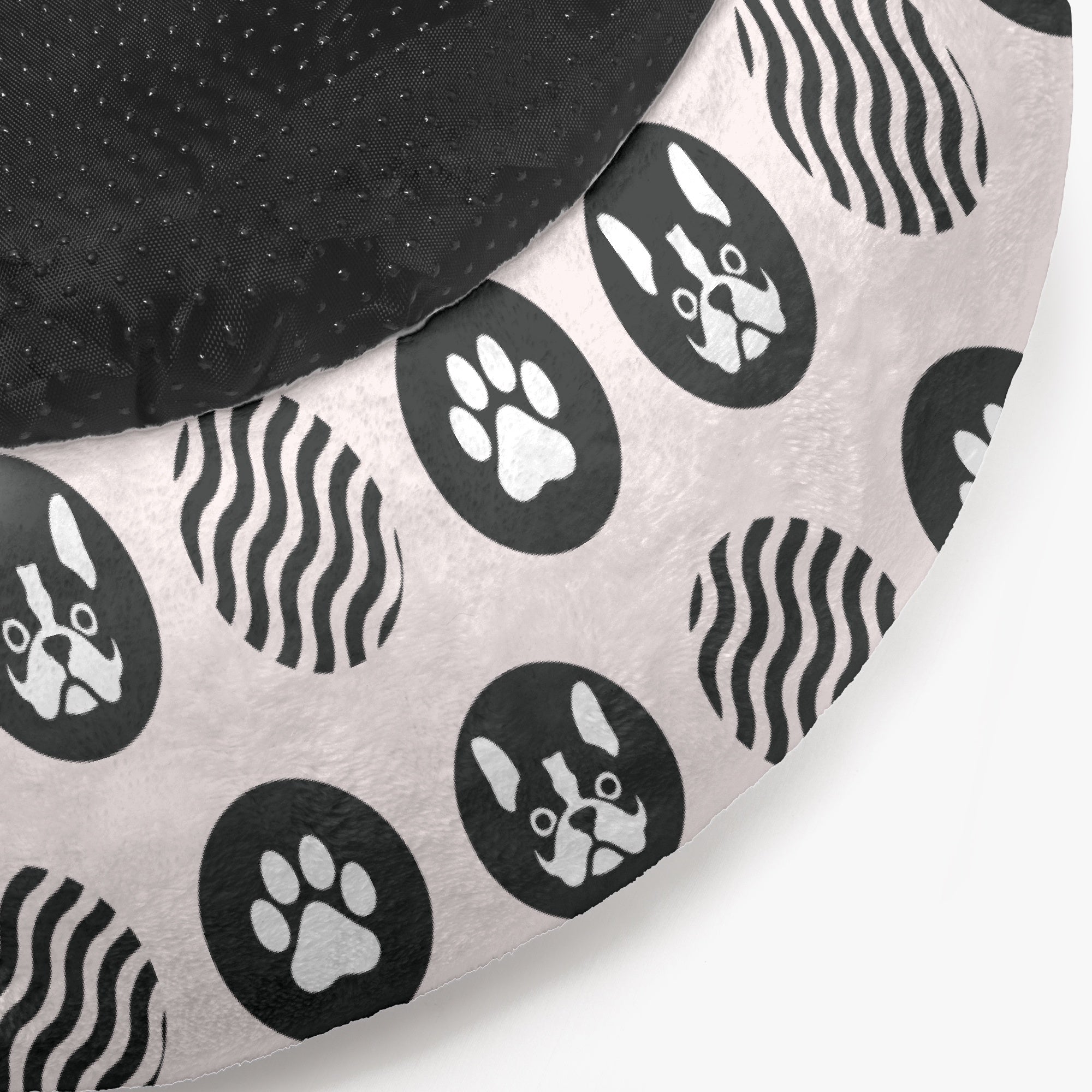 Soft Larry - Custom Cloud-comfort Frenchie Bed | Personalized Anti-an...