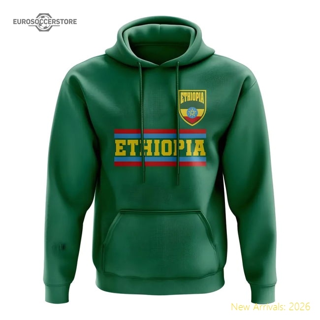 Excellent Ethiopia Core Football Country Hoody (green) - Supporter Edition