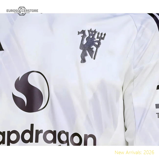2025-2026 Man Utd Long Sleeve Away Shirt (Toone 7)