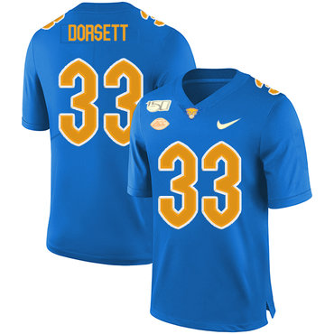 Men's None Blue 2024 game day Tony Dorsett #33 official licensed