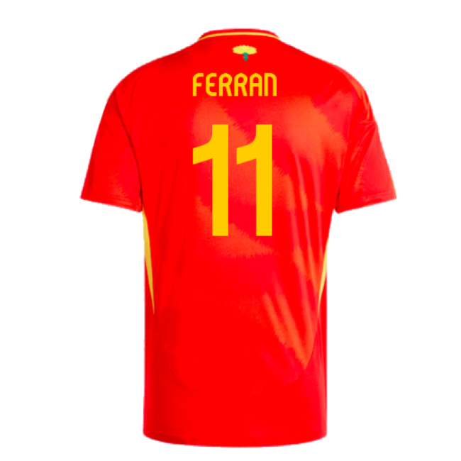 Match Worn Style Spain Home Pro Shirt 2024-2025