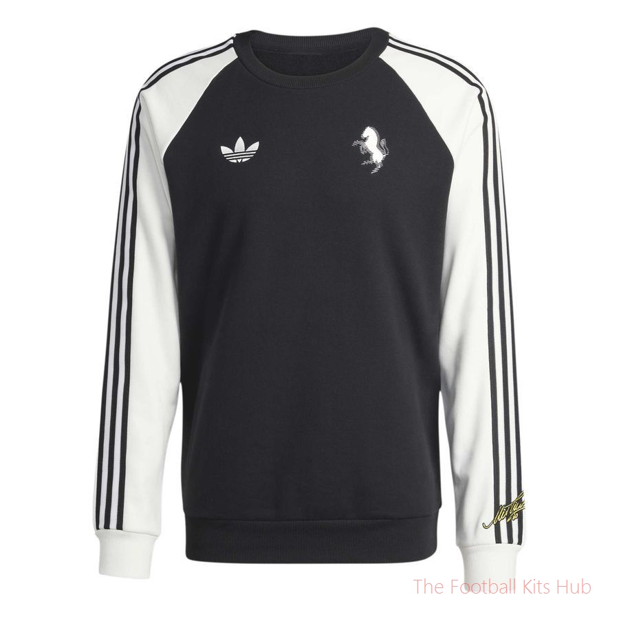 Juventus Sweatshirt Crew OG - Black/White