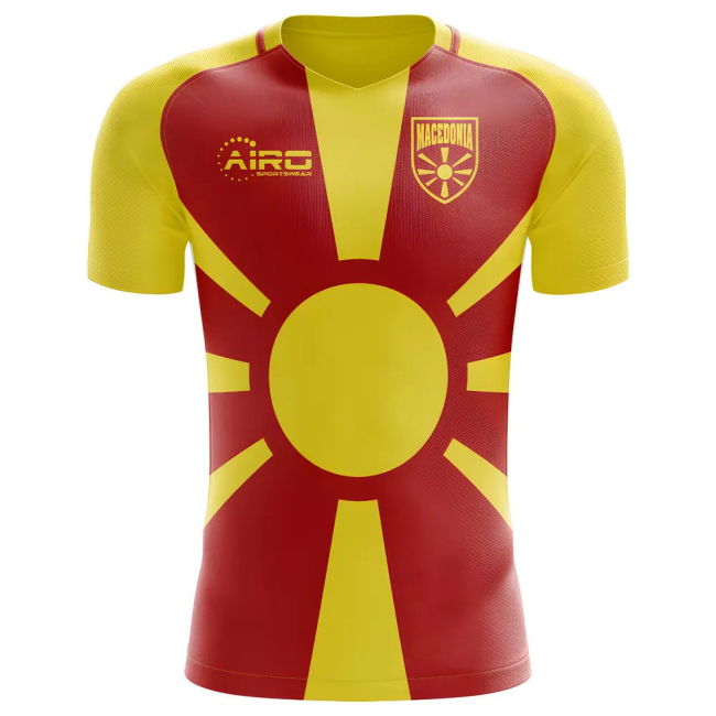 2025-2026 Macedonia Home Concept Football Shirt Worldcup