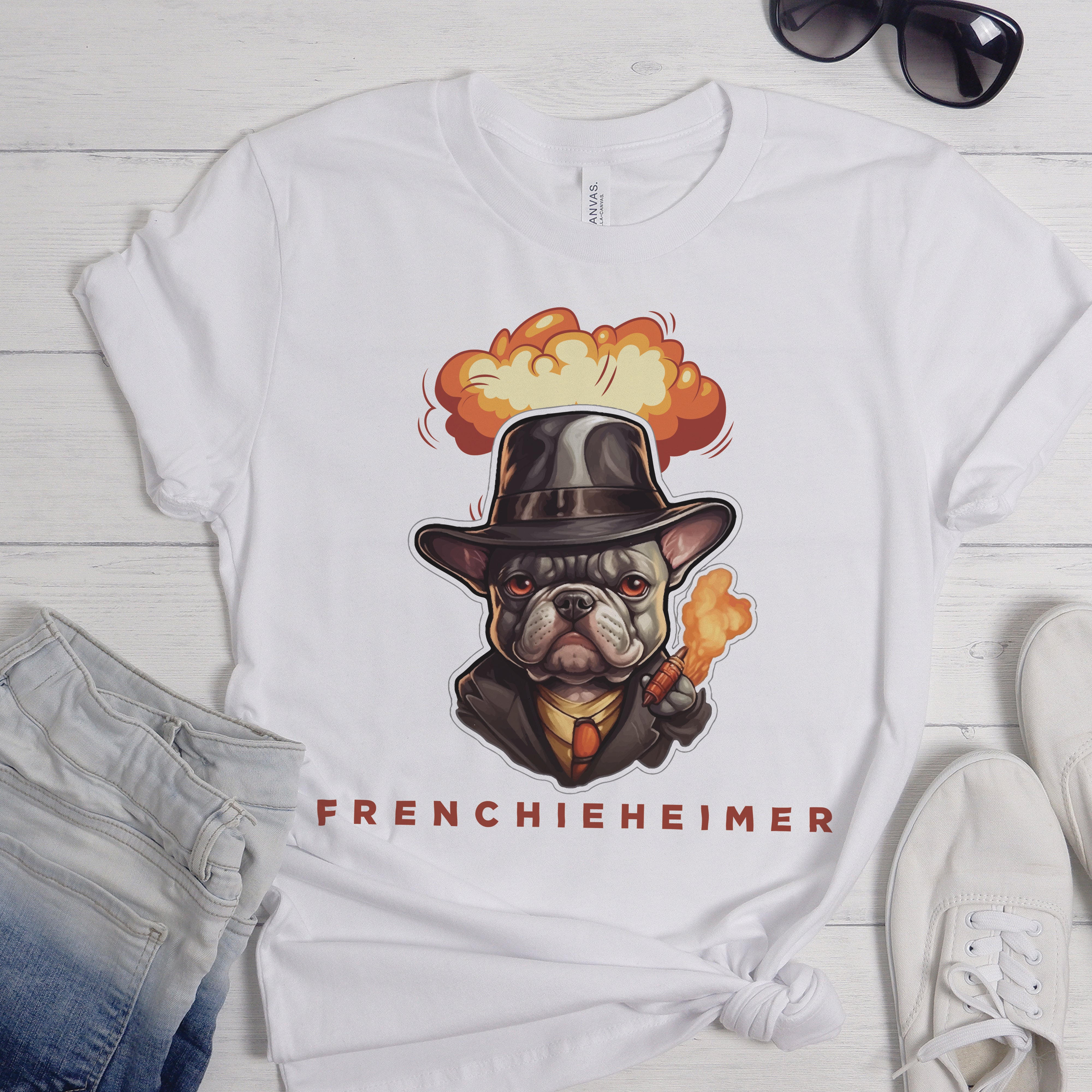 Street-Ready The Oppenheimer Version Of Frenchie - Unisex T-shirt for...