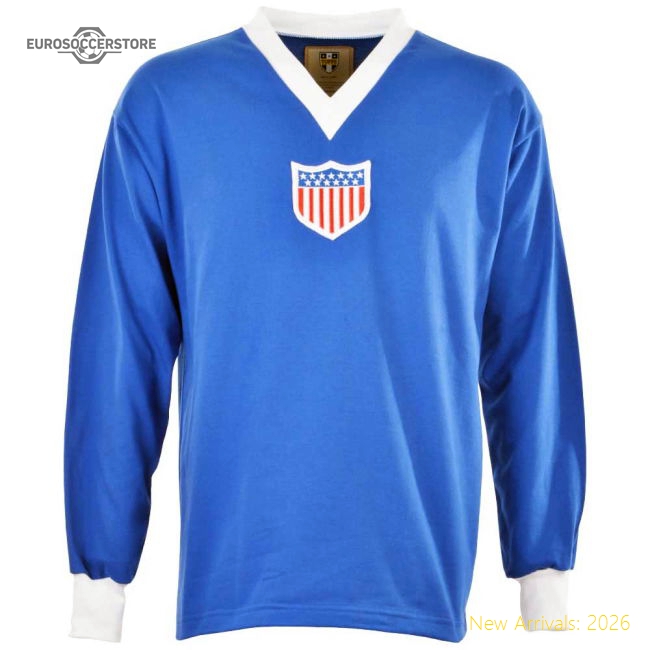 Top-grade United States 1934 World Cup Retro Football Shirt