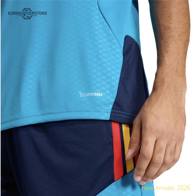 Fashionable 2026-2027 Esp David Villa Home Top-grade Jersey 7