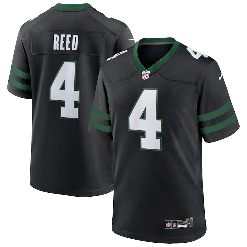 None D.J. Reed New York Jets Football Franchise Game Jersey for NFL Fa