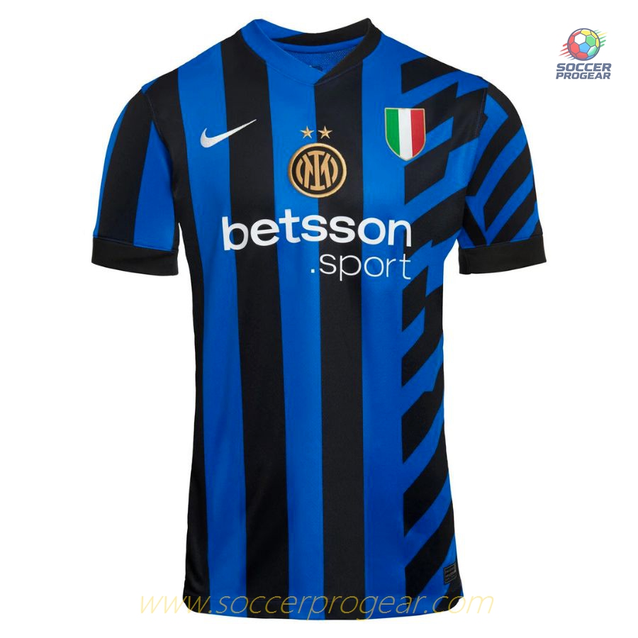Inter Milan Home Soccer Team Shirt 2024/25 Collection