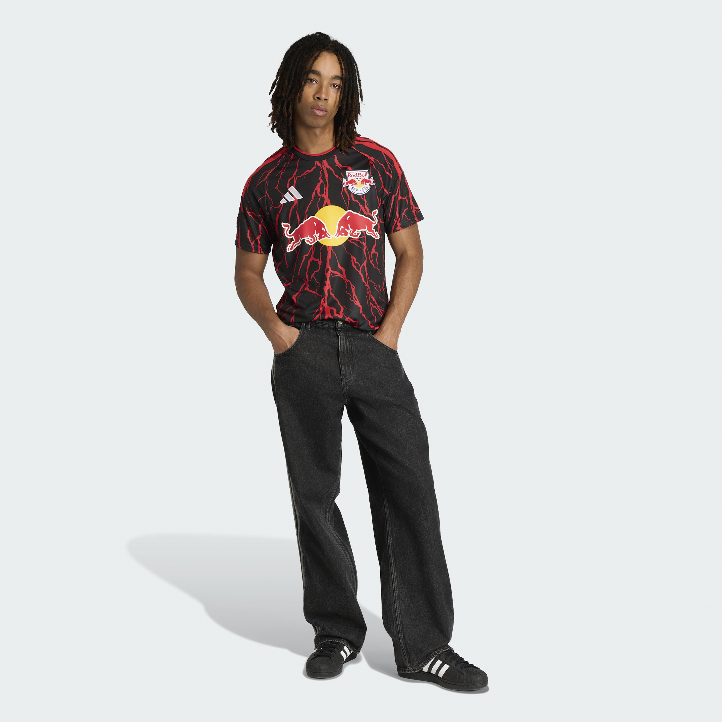 [SJH] New York Red Bulls 2026 The Rooted Kit Replica Jersey - Black