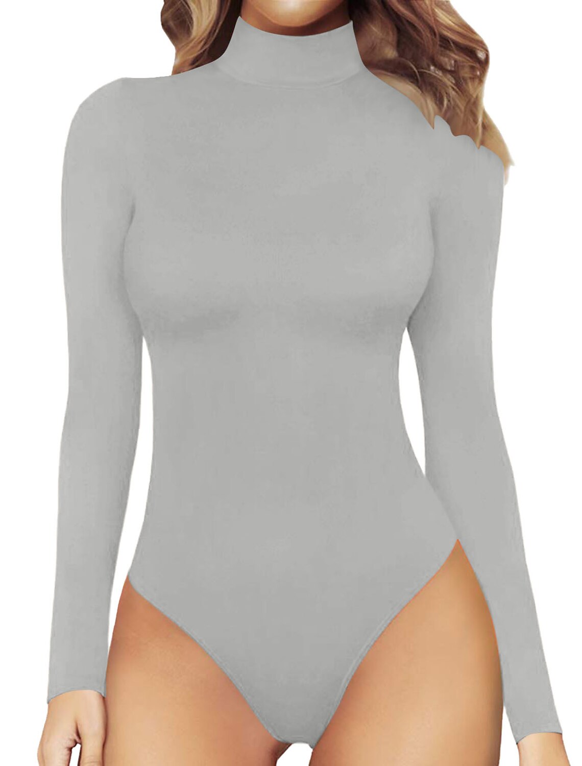 Women's Rash guard Swimsuit Solid Colored Spandex Quick Dry Lightweight Breathable Long Sleeve Bodysuit Bathing Suit Surfing Beach Water Sports Summer