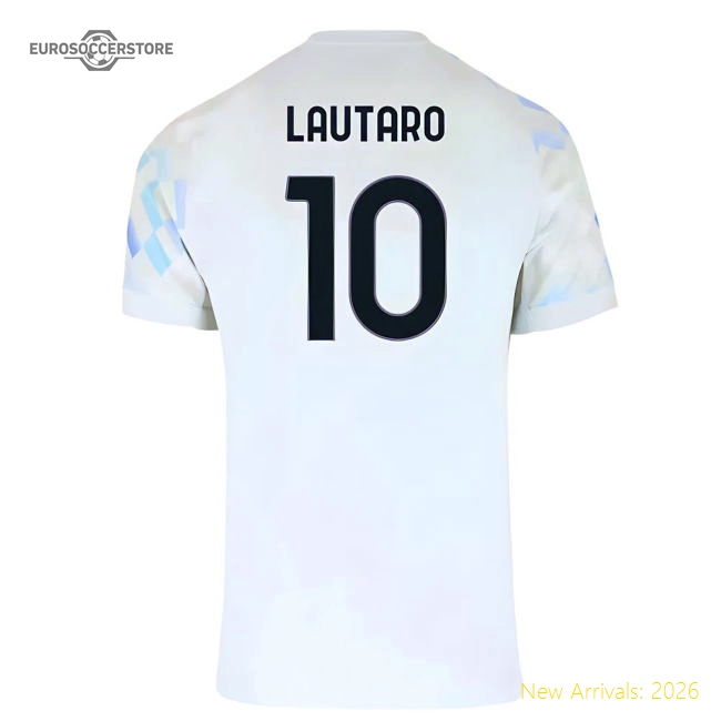 Exceptional 2025-2026 Inter Milan Away Shirt (lautaro 10)
