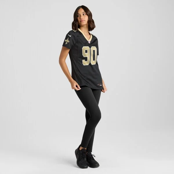 Durable NO Saints Game Jersey - Black | NFL Fan Apparel | NFL Football