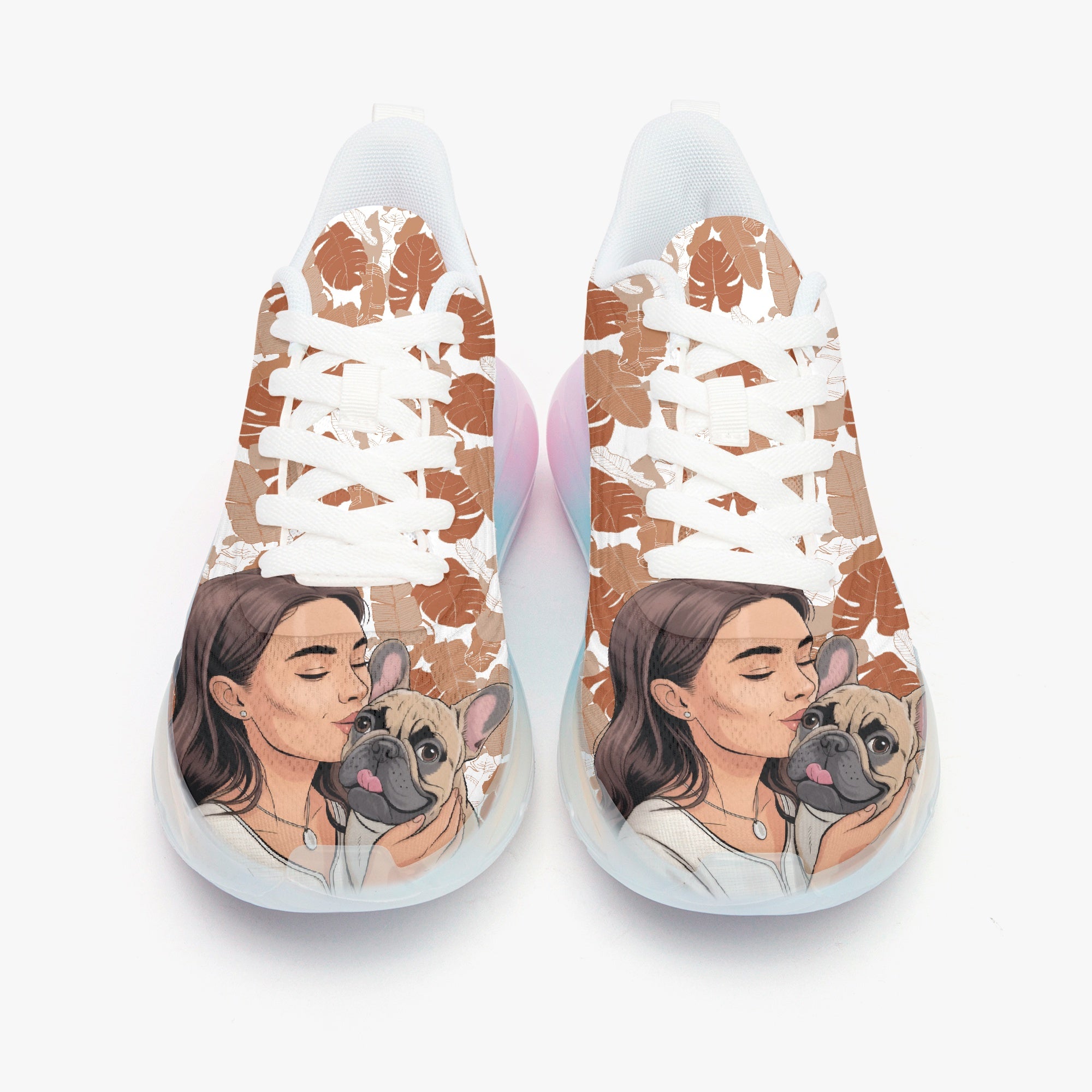 French Bulldog Tanya Lightweight Sneakers Frenchie Paw Protection