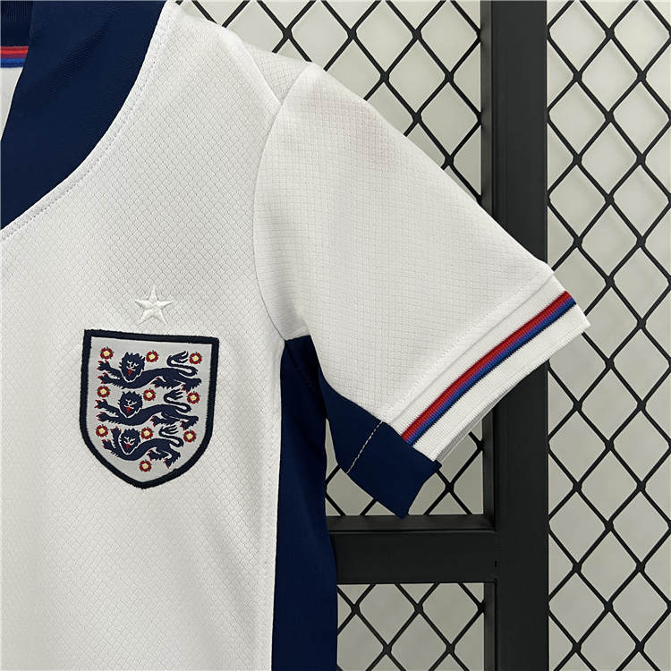 Kids England UEFA Euro 2024 Home Soccer KitShirtShorts - Official