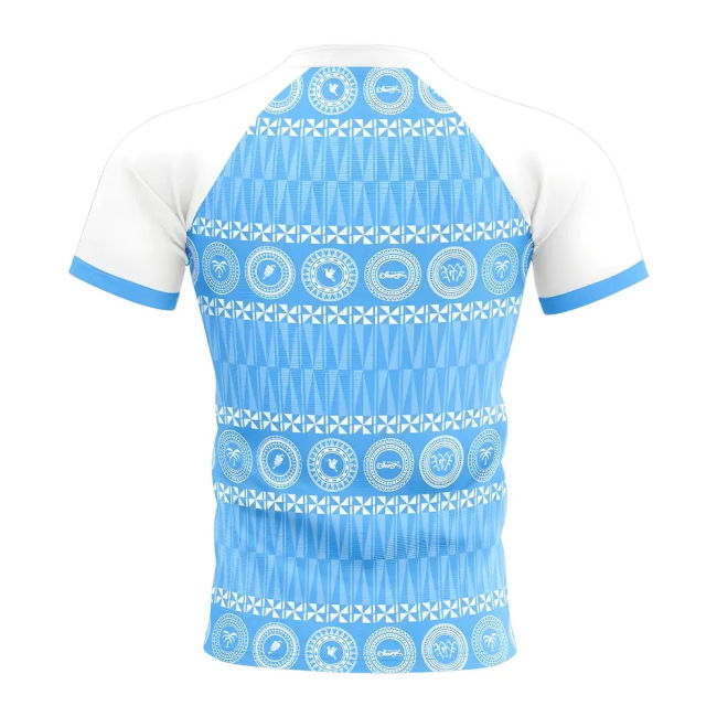 Replica 2025-2026 Fiji Concept Home Rugby Shirt Womens Cup