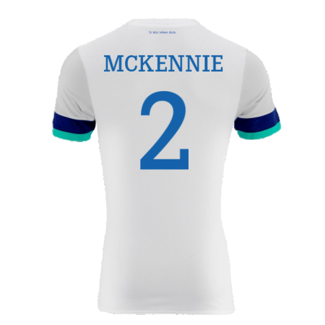 2019-20 Schalke Away Shirt ((Mint) (Mint) Lightweight Stretch Fabric