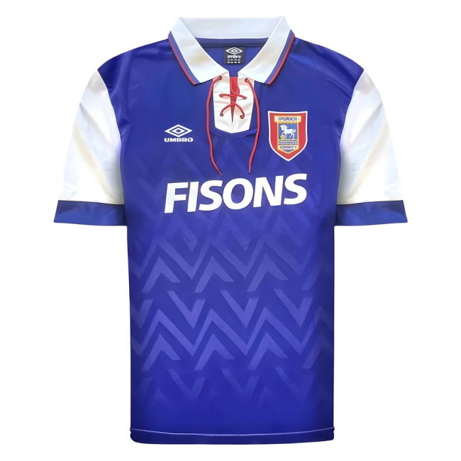 Ipswich Town Umbro Retro official style Shirt 1992-1994 (Unisex