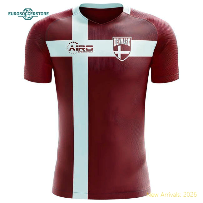 2025-2026 Denmark Fan Version Womens Shirt For Match Day