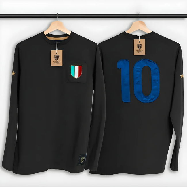 Number 10 Match Worn Style Italy Home Elite Kit 2025-2026