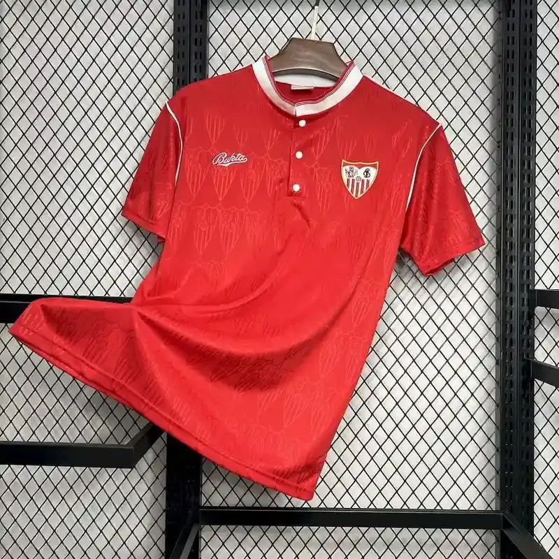 Cheap 1991-1992 Sevilla FC Jersey retro kit