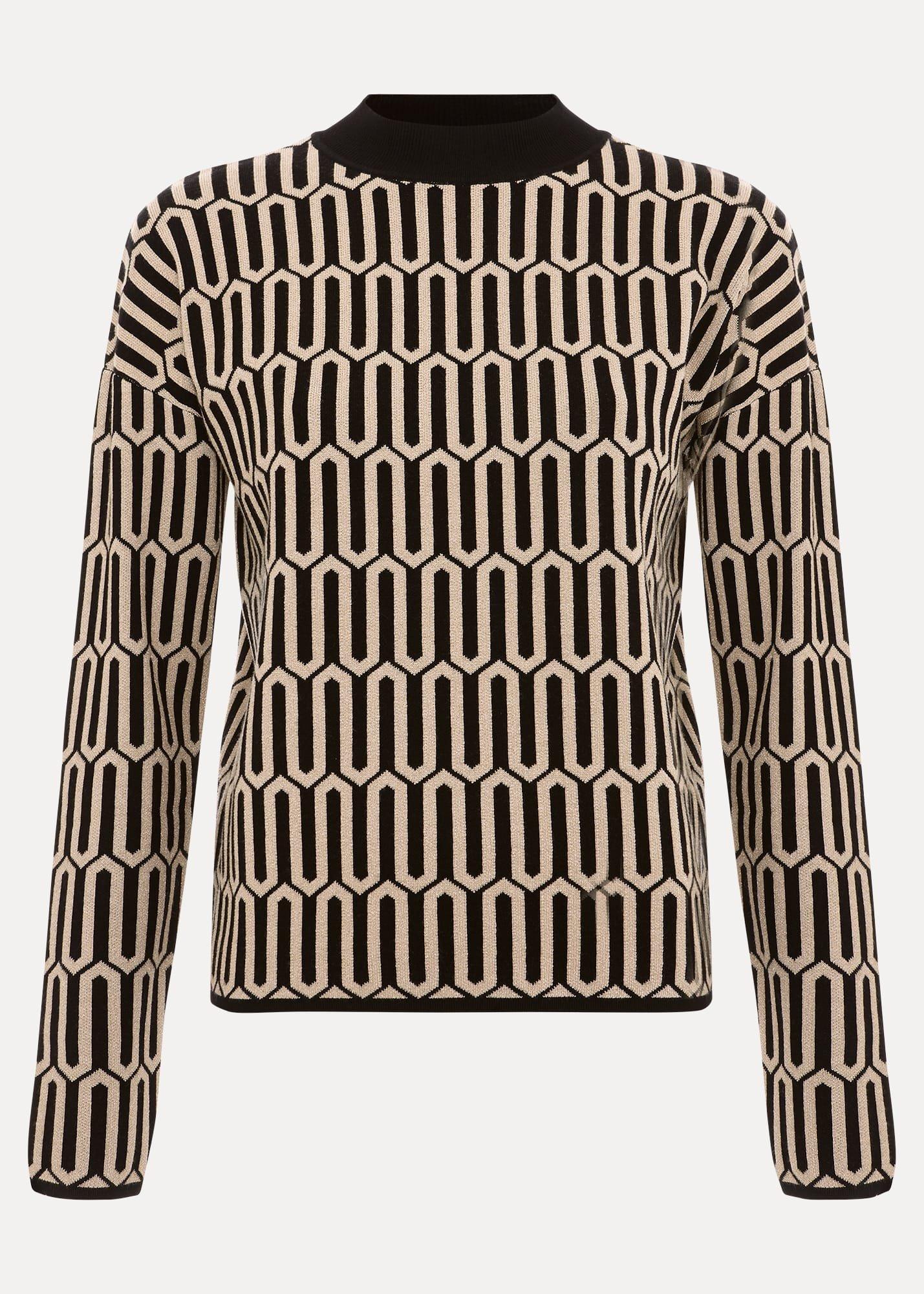 Tanya Shimmer Geo Jumper